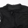 thumbnail image 6 of Shihyeh Womens Tie Front Vest Top Floral Embroidered Eyelet Tank Tops Sleeveless Going Out Shirts, 6 of 9
