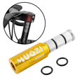 thumbnail image 3 of xinxixnxx Road Bicycle Handlebar Riser Adapter 28.6mm Mountain Bike Fork Stem Extender Gold 123x60mm 1Set, 3 of 6