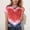 Multicolor, variant on ITSAME Girls Graphic T-shirt, Round Neck Casual Fashion Heart Graphic Short Sleeve Tees Multicolor 12-13T