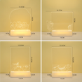thumbnail image 2 of Children's Erasable Writing Board LED Night Light DIY Atmosphere Light Bedroom Light Small Desk Light (With Erasable Pen) - M74, 2 of 4