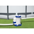 thumbnail image 4 of Bestway: Power Steel - Rectangular Swimming Pool Set - 24' x 12' x 52", Above Ground, Tritech Construction, Filter Pump, Ladder & Cover, 7937 Gal., 4 of 8
