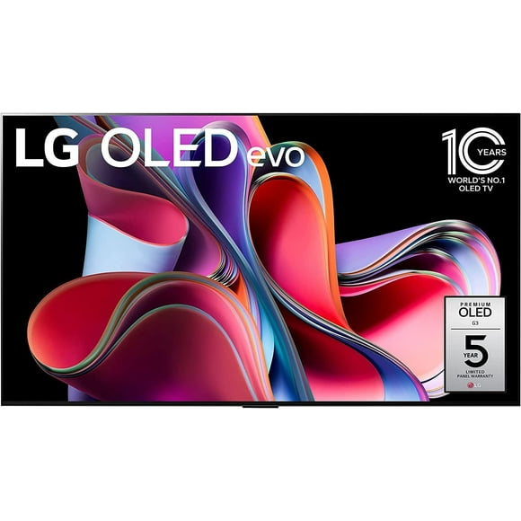 LG G3 MLA OLED evo 77-inch Gallery Edition 4K Smart TV - AI-Powered, Alexa Built-in, Gaming, 120Hz Refresh, HDMI 2.1, FreeSync, G-sync,77" Television - Open Box- 10/10