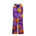 thumbnail image 5 of Halloween Pajamas Women Cute Pumpkin Pajama Plus Size Sleepwear Pjs Pants Cozy Pjs Bottoms Lounge Pants, 5 of 7
