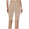 thumbnail image 5 of Qiopertar Women's Yoga Leggings Fitness Running Gym Pants Solid Sports Active Tights Casual Fashion Comfy Stretchy Workout Lounge, Beige 4XL, 5 of 5