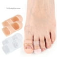 thumbnail image 2 of 2pcs Silicone Toe Guards Toe Caps Reduce Pressure From Shoes During Walking Running, 2 of 8