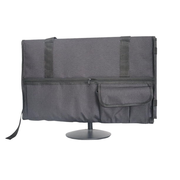 Estuche de transporte para , funda antipolvo, bolsa de almacenamiento ligera, funda para pantalla de ordenador, funda protectora acolchada para , negro