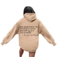 thumbnail image 4 of CUSTG Hoodies For Women Word Graphic Sweatshirts Vintage Hoodie Trendy Preppy Clothes Long Sleeve Sweatshirt Tops Oversized Birthday Streetwear, 4 of 7