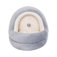 thumbnail image 4 of Nido para gatos, casa para gatos, muebles para dormir, tienda para mascotas, cueva, nido semicerrado para perros y gatos, caniche, perro, Pomerania, , grande, 4 of 8