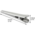 thumbnail image 2 of 4 Piezas (Plata) Clips para Bolsas de Alimentos Abrazaderas de Sellado de Alimentos de Acero Inoxidable Sellador de Bolsas de Merienda Mate Accesorios de Cocina para Bolsa de Alimentos con Chips, 2 of 5