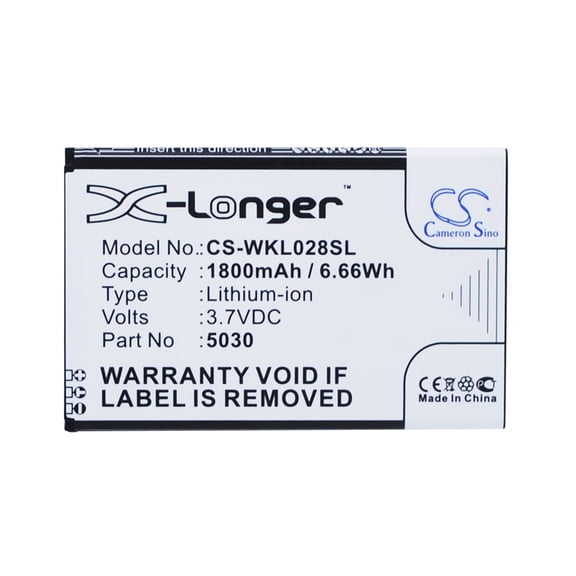 1800mAh 5030 Battery for Wiko LENNY 2 Lenny 3