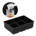 thumbnail image 3 of Bandeja De Cubitos De Hielo, Molde De Hielo De 6 Rejillas, Bandeja De Hielo De Silicona, Bandeja De Cubitos De Hielo No Tóxicos Con Tapa, Duradero Para Whisky Seguro Para El Hogar ANGGREK Otros, 3 of 8