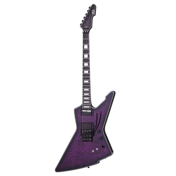 Schecter E-1 FR-S Special Edition Electric Guitar - Trans Purple Burst