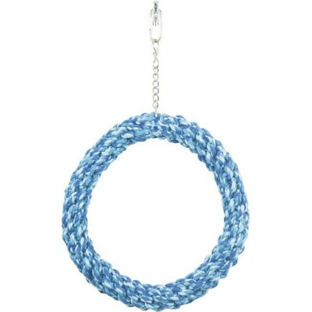 UPC: 0030172098857 | Penn-Plax BA1211 Braided Rope Swing Small Purple