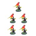 thumbnail image 3 of Bearachild Figuras de loros eléctricos Portalápices Adorno de escritorio Juguetes de inducción repetidos Control de voz Regalo Niños Adultos Type2 NO2, 3 of 6