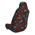 thumbnail image 2 of Daiia Doodle Barbeque Printed Car Seat Cover - Waterproof & Sweatproof - Universal Fit, Machine Washable, Non-Slip - Seat Protector for Car, Truck, SUV, Van (1 Pack), 2 of 5