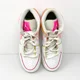 thumbnail image 4 of Ni - ke Ni - ke Girls Air Jordan 1 Mid SE CV4611 White Basketball Shoes Sneakers Size 5.5Y, 4 of 5