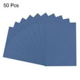 thumbnail image 3 of Cubiertas de Encuadernación Unique Bargains Cuero Textura 50uds 8.5x11 Pulgadas Oscuro Azul 12 Mil 83 Lb, 3 of 7