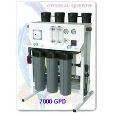 Crystal Quest CQE-CO-02030 Commercial Reverse Osmosis 7 000 GPD Water Filter System