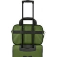U.S. Traveler Rio 2Piece Expandable Carryon Luggage Set, Green, 4