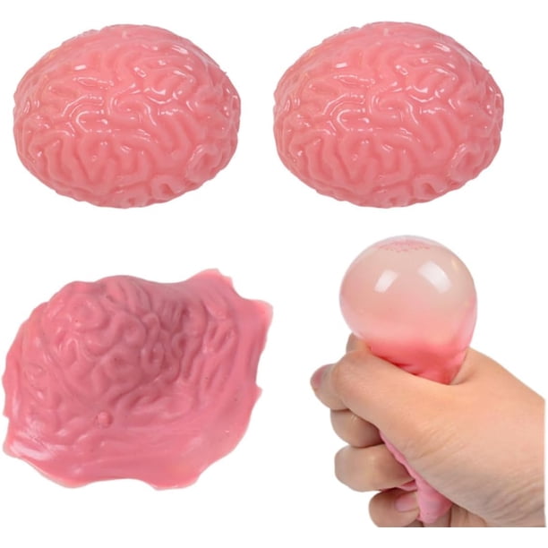 Pelota falsa para aliviar el estrés contra salpicaduras cerebrales YOYOSTORE, 1 unidad