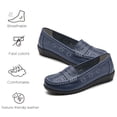 thumbnail image 3 of CHICVOMEY Breathable Mesh Flats for Women Loafers Business Casual Loafers Shoes with Arch Support Penny Loafers Slip On Dressy Shoes Comfort Flats for Walking&Work, 3 of 8