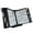 Black Frame Pockets, variant on Ultimate Office AdjustaView™ 10-Pocket Desk Reference Organizer with Easy-Load Pockets and Compact Weighted Base for Maximum Stability (Colored Pockets)