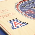 thumbnail image 2 of Arizona Wildcats 17'' x 13'' 5-Layer StadiumViews 3D Wall Art, 2 of 5