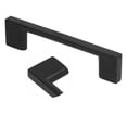 thumbnail image 3 of Tirador para muebles Jadeshay Tirador de puerta Aleación de zinc Negro Diseño moderno, 3 of 8