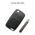 thumbnail image 4 of stanreset ABS Car Key Shell Portable Replacement Stylish Folding Fob Protector Guard 2 Key Left 1Set, 4 of 6