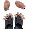 thumbnail image 1 of Billy's Big Toe Crocs Charm with Hair 3D Funny Toe Shoe Charms DIY Personalized Shoe Decoration for Women Men Children, 1 of 5