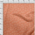 thumbnail image 3 of oneOone Cotton Poplin Twill Orange Fabric Asian Block Craft Projects Decor Fabric Printed By The Yard 56 Inch Wide, 3 of 4