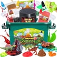 thumbnail image 1 of Kit para hacer limo de dinosaurio Trubic con mantequilla y limo cristalino, 1 of 6