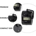 thumbnail image 4 of Pedometer 2pcs Electronic Clicker Counter Handheld Digital Clicker with Finger Ring for Disc Golf Baseball Field Bus Driver Fish Hook Pin Row Horn, 4 of 5