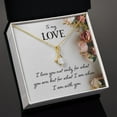 thumbnail image 3 of To My Love I Love You Not Only Alluring Ribbon Necklace Message Card, 3 of 20