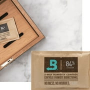 Boveda For Seasoning Two-Way Humdity Control Packs – 84% RH to Season a Wood Humidifier Box (Small- to Medium-Size, Up to 100-Count) – Size 60 – 4 Pack in a Resealable Bag