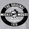 thumbnail image 3 of Mickey & Friends - Mickey Mouse Original Badge - Juniors Cropped Cotton Blend T-Shirt, 3 of 5