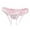 White, variant on Japanese Style Sexy Lingerie Underwear With Low Waist And Full Open Range Tempting Hollowed Out PP Lace Thong
