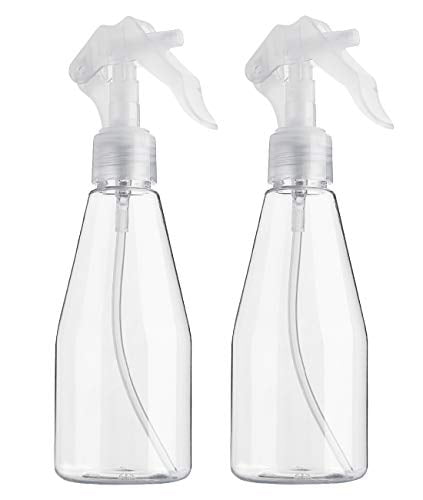 Portable Plastic Clear Spray Bottle Cleaning Empty Trigger Home Use 200ml 