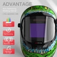 thumbnail image 2 of Casco de soldadura YESWELDER LYG-Q800D-ME con oscurecimiento solar automático, 2 of 8