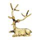 thumbnail image 1 of Escultura de ciervo Strade Fareast Limited Oro oscuro 5 cm x 6,5 cm, 1 of 8