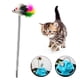 thumbnail image 1 of Juguete de repuesto con resorte y plato giratorio de plumas para gatos y gatitos de Xeyise, 1 of 8