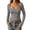 0702LiBlack, variant on Women Long Sleeve Striped Printed T Shirts Trendy Slim Fit Cropped Tops Fall Square Neck Going out Basic Tees 0702LiBlue L