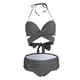 thumbnail image 4 of Traje de baño de dos piezas para mujer, trajes de baño para mujer, traje de baño bandeau estampado de moda para mujer, traje de baño bikini de dos piezas de nailon para mujer, 4 of 4