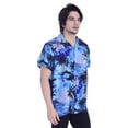thumbnail image 5 of Varnit Crafts Hawaiian Shirt for Men Aloha Beach Darkturq M, 5 of 7
