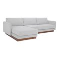 thumbnail image 2 of Moe's Home Collection Vernon Sectional Fabric Gray, 2 of 5