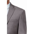 thumbnail image 3 of DKNY Mens Stretch Two Button Blazer Jacket, Grey, 36 Short, 3 of 3