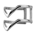 thumbnail image 3 of Anillos de Mujer de Acero Inoxidable LuckyLy, Diseño Moderno y Ligeramente Ajustable, Modelo Diane plateado 7, 3 of 6