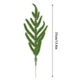 thumbnail image 3 of Christmas Pine Branches 2025 Artificial Pine Needle Garland Greenery Picks Floral Stems for Xmas Tree Wreath Arrangements Holiday DIY Crafts Home Decor Green, 3 of 6