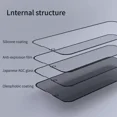 thumbnail image 2 of Mica Privacidad Cristal Templado 9d Para Apple iPhone 2 Pcs, 2 of 7