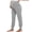 Gray, variant on ZHaobin Maternity Trousers New Pregnant Casual Loose Solid Color Belly Support Maternity Pants Elastic Waist Maternity Leggings (Black,L)
